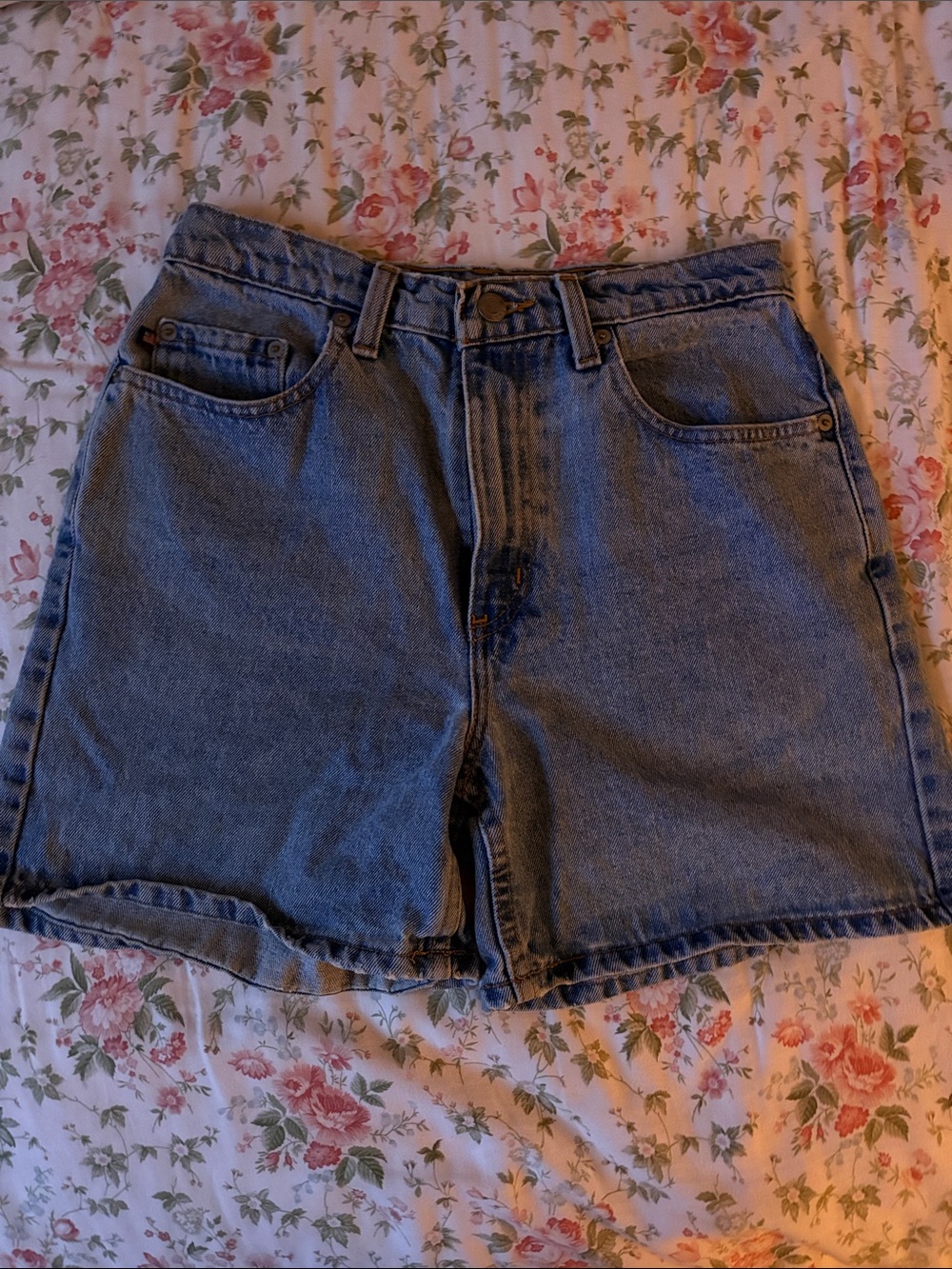 Polo by Ralph Lauren Vintage-Inspired Blue Denim Shorts